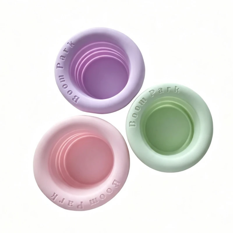 Custom Silicone Collapsible Pet Bowl for Dogs（3）