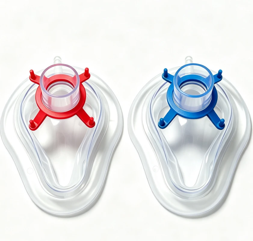 Custom Silicone PVC Respiratory Mask for Clinical Anesthesia2