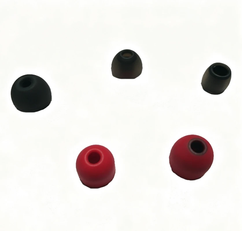 Custom Silicone Two-Tone Ear Tips for Earphone Noise Isolation1