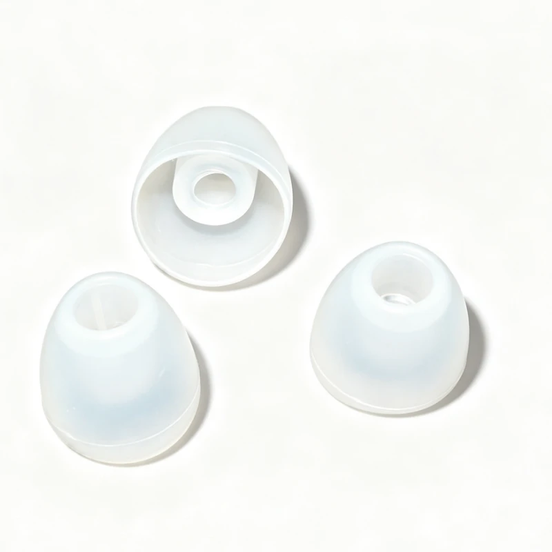 Custom Silicone Two-Tone Ear Tips for Earphone Noise Isolation2