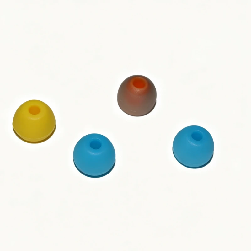 Custom Silicone Two-Tone Ear Tips for Earphone Noise Isolation3