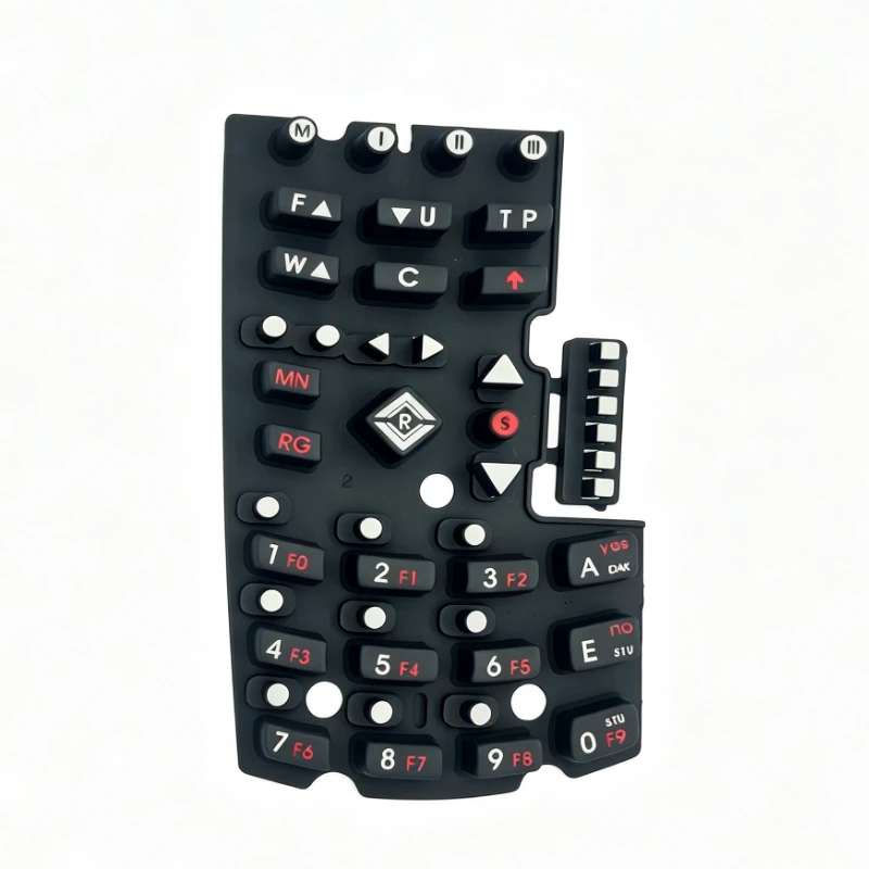 Silicone Keypad with Conductive Carbon Ink Printing for Control Equipment3