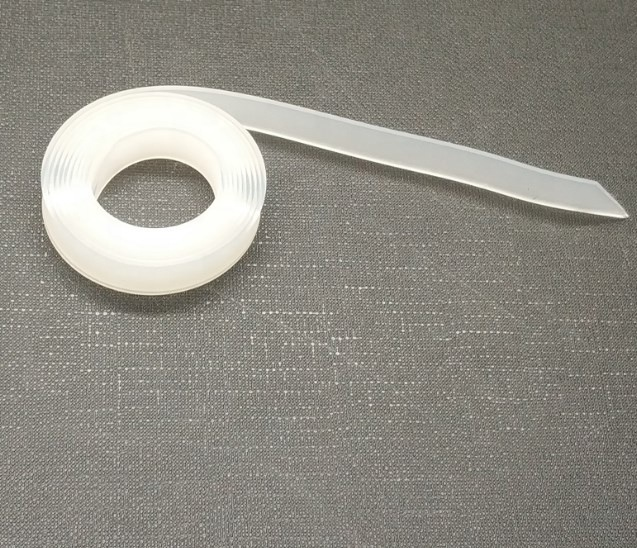 Silicone mask strap