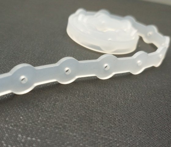 silicone medical strap