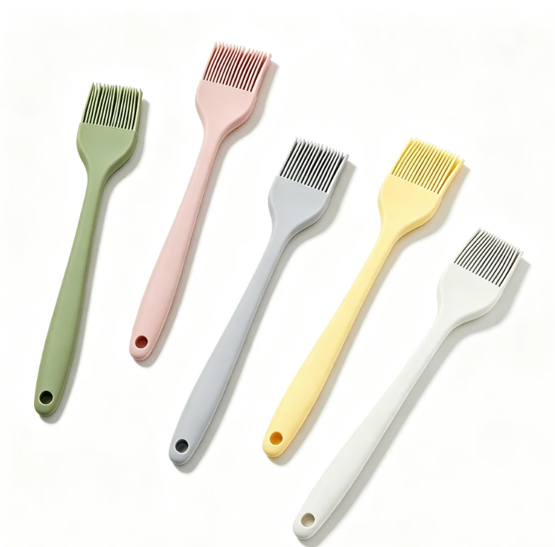 Heat‑Resistant Silicon Basting Brush Pastry Oil Brush（5）