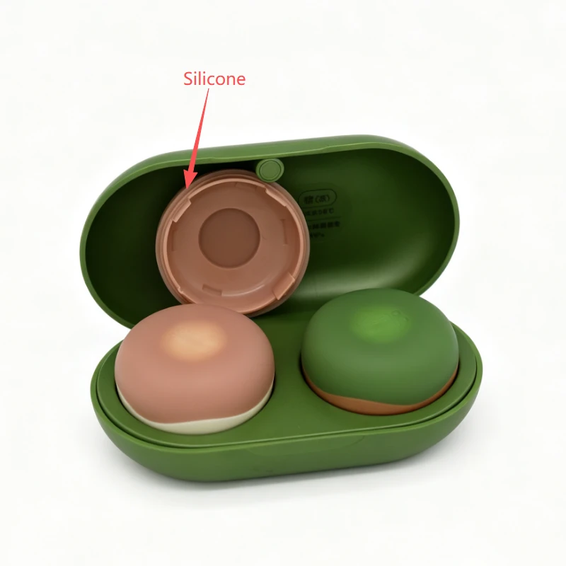 Overmolded Silicone Cover for Moxibustion Device OEM Component(3)