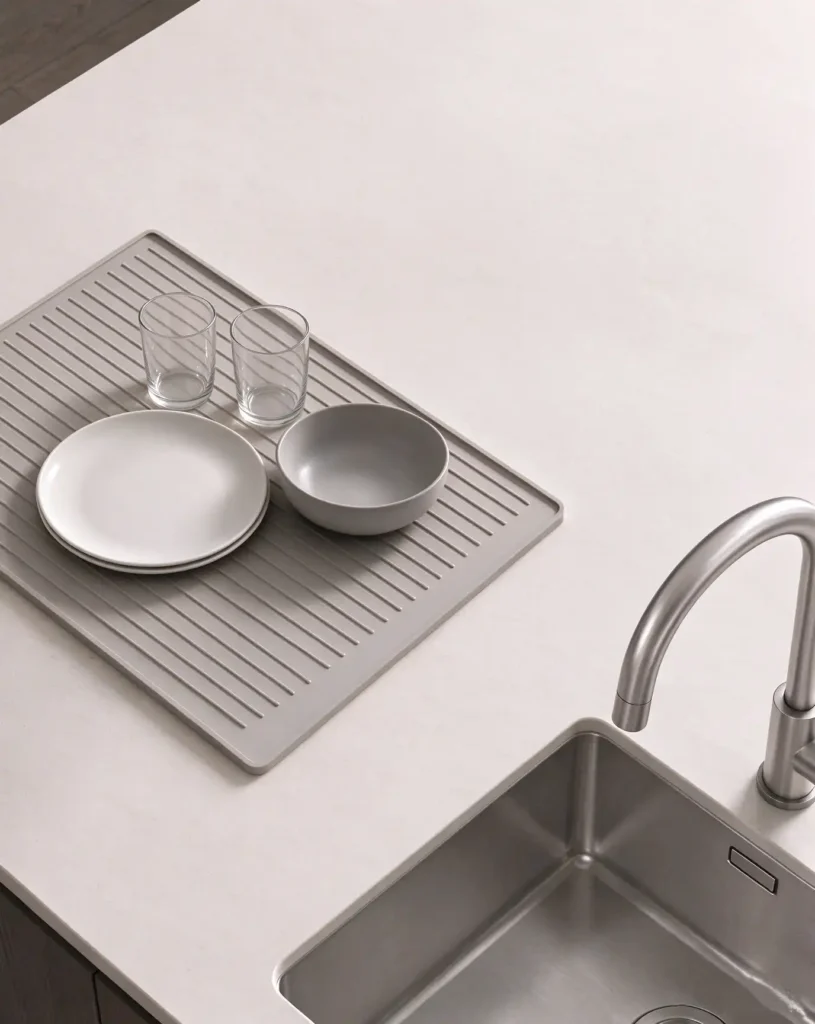 silicone drain mat
